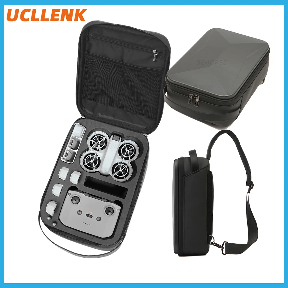 Batoh pre DJI Neo Hard-Shell Case Case Ramer Bag Cross-Body Box Handbag pre DJi Neo RC N3 DRONE ACTION