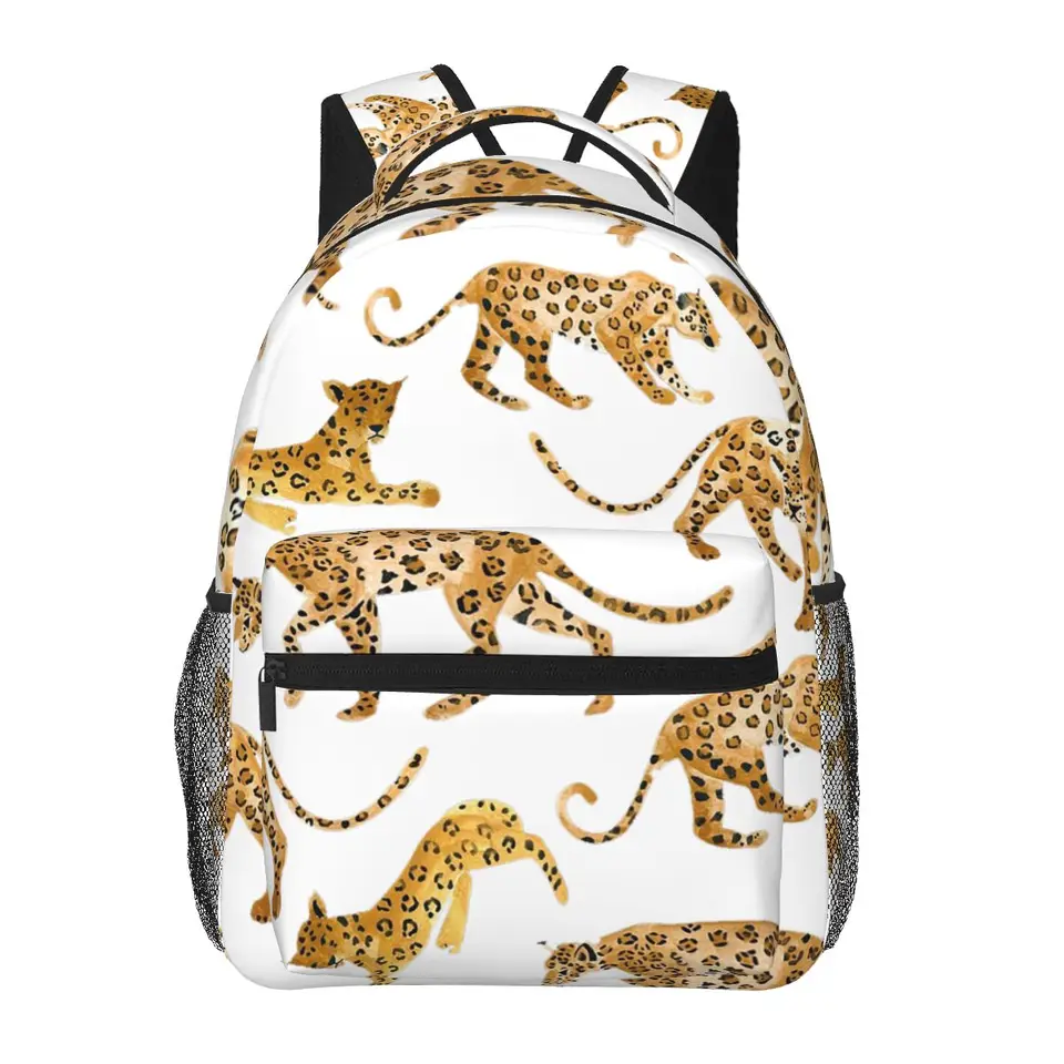 Batohy Jaguar Prowl Boys Dievčatá Bookbag Detské deti Školské tašky Karika