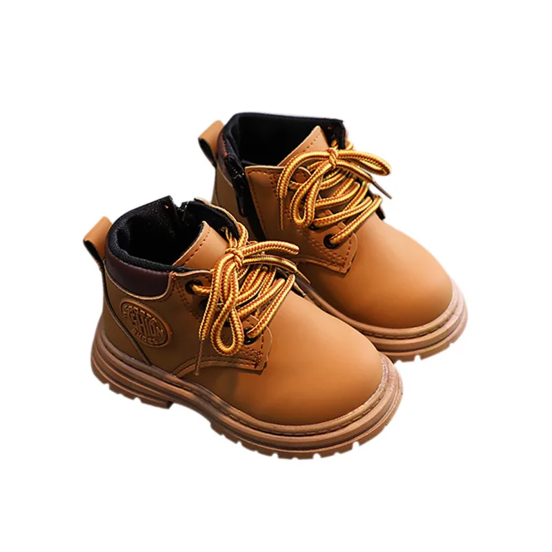 Batoľatá dievčatá chlapci bojujú proti členkovým čižmám Little Kid Witerproof Outdoor Chelsea Fall topánky kožené komfortné topánky