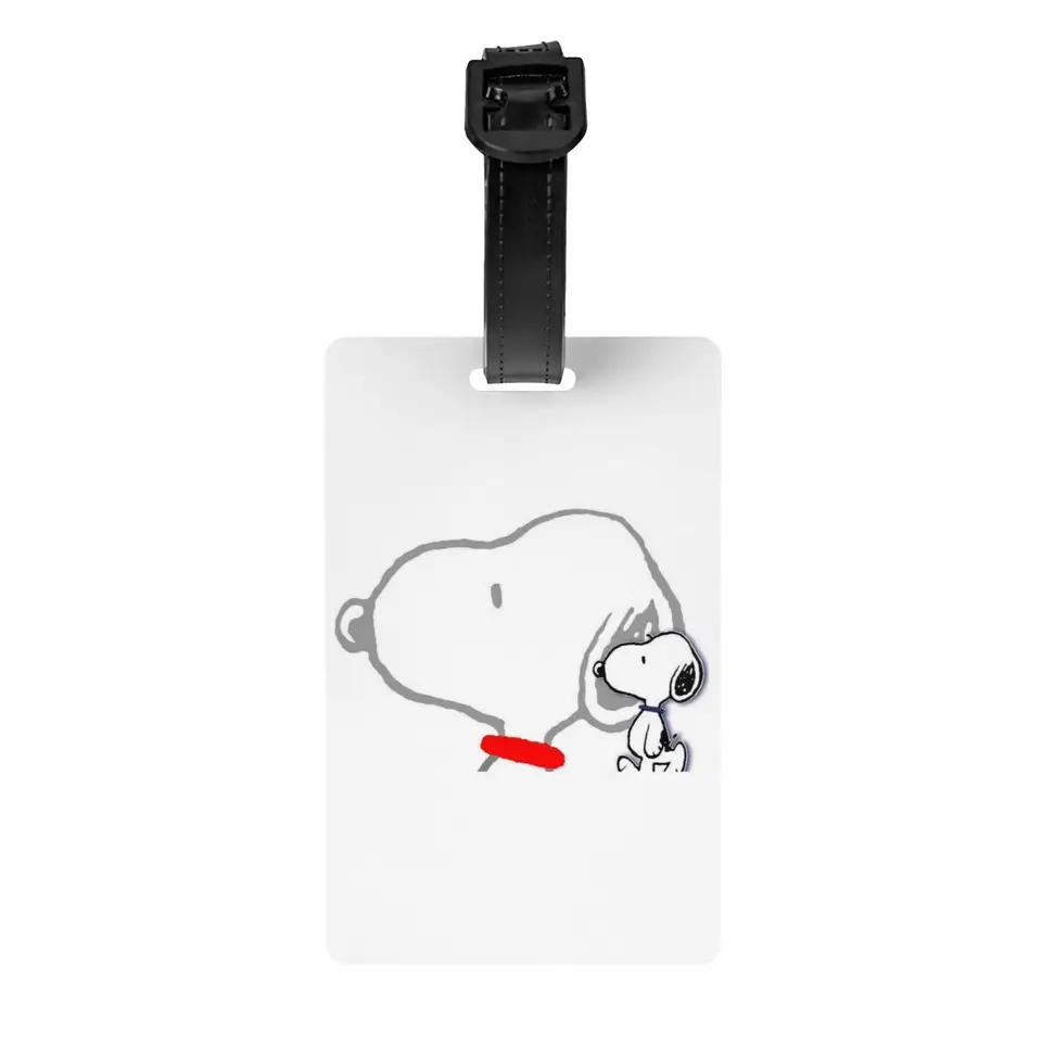 Batožinová značka arašidy snoopy roztomilý karikatúra gélové cestovné doplnky karikatúra ID adresa batožina batožinové tašky značky kufrík darček