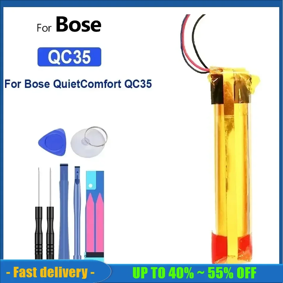 Batéria AHB372235PST ABI 400942 40228 200MAH-550MAH pre BOSE pre tichomfort 20 30 3 QC20 QC30 QC3 45 QC45 QC35 II