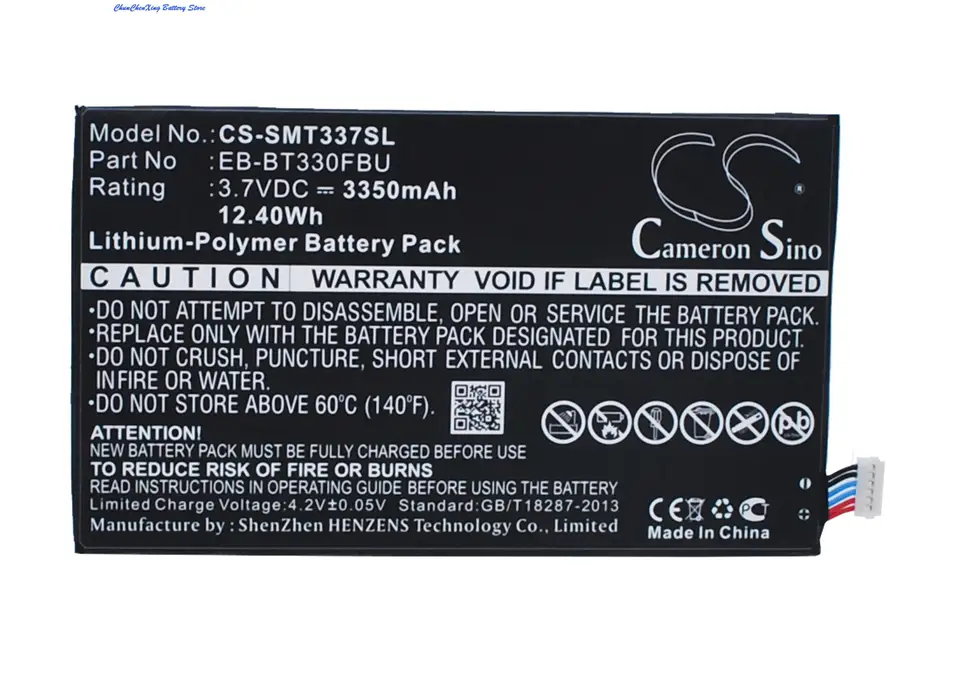 Batéria Orangeyu 3350 mAh EB-BT330FBU pre Samsung Galaxy Tab 4 8.0, SM-T330NU, SM-T337A, SM-T337T, SM-T337V