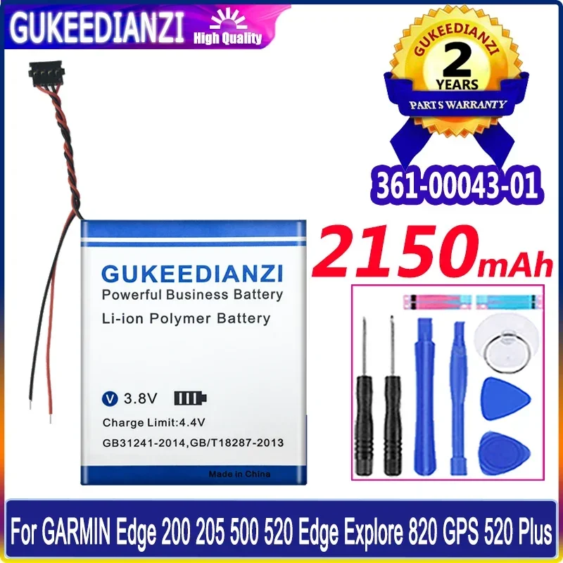Batéria pre Garmin Edge 200 205 500 520 Edge Explore 820 010-01626-02 361-00043-00 361-00043-01 361-0043-00 GPS 520 plus 520plus