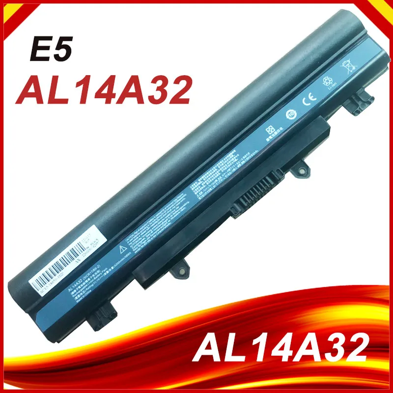 Batéria prenosného počítača AL14A32 pre ACER Aspire E14 E15 E5-531 E5-551 E5-421 E5-471 E5-571 E5-572 V3-472 V3-572
