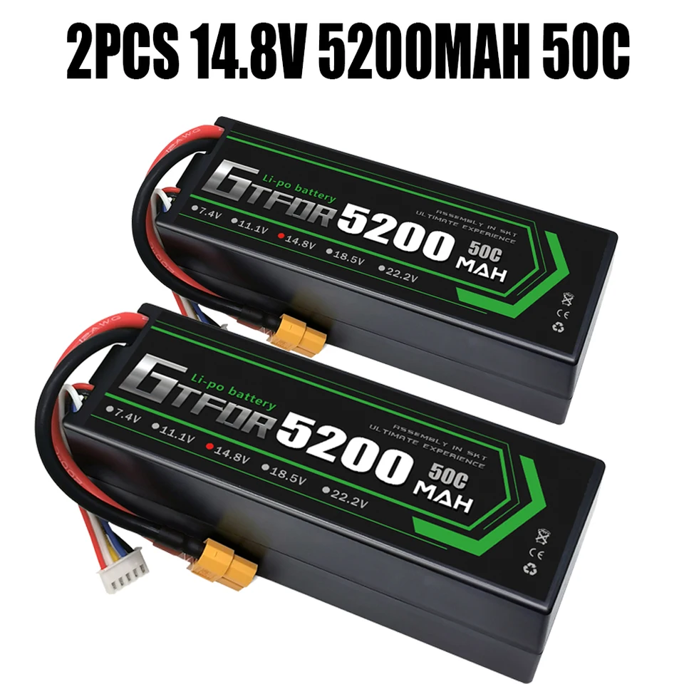 Batérie lipo 7,6V 11,4V 7,4V 11,1V 15,2V 14,8V 22,2V 2S 3S 4S 6S 5200MAH 6300MAH 6500MAH 6200MAH 6750 mAh 8000 mAh 7000 mAh