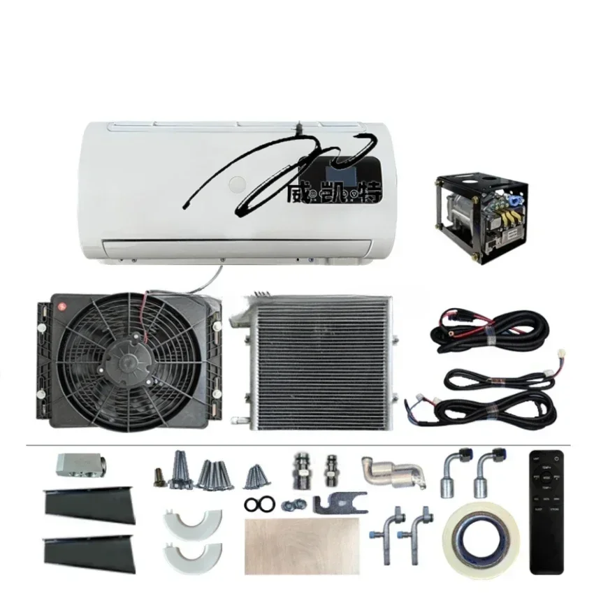 Batériový regulátor univerzálneho napätia DC 12V 24V 48 V Cool Electric Parking Klimatizácia RVAC RVAC na rekonštrukciu/modernizáciu