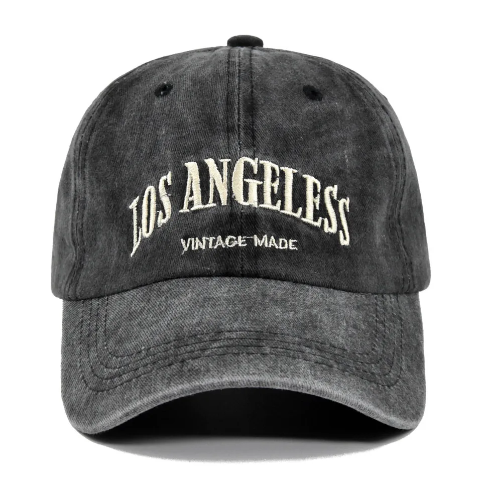 Bavlnená baseballová čiapka pre mužov a ženy módne vyšívacie klobúky bavlnené mäkké čiapky Cast Retro retro snapback klobúky unisex