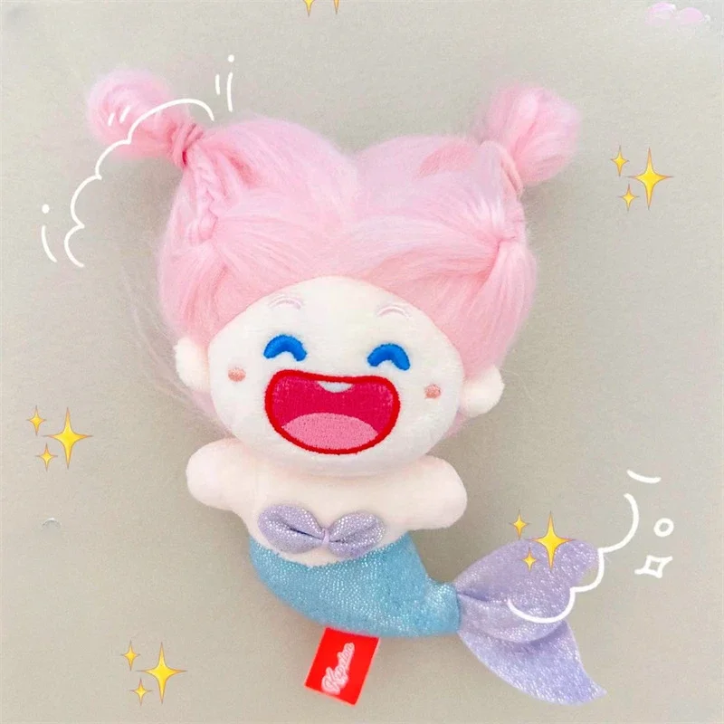 Bavlnená bábika Krásna morská panna séria Plush Doll Doll Kawaii Girl Heart Karikatúra v tvare bábiky do hračiek Girí darček pre priateľa
