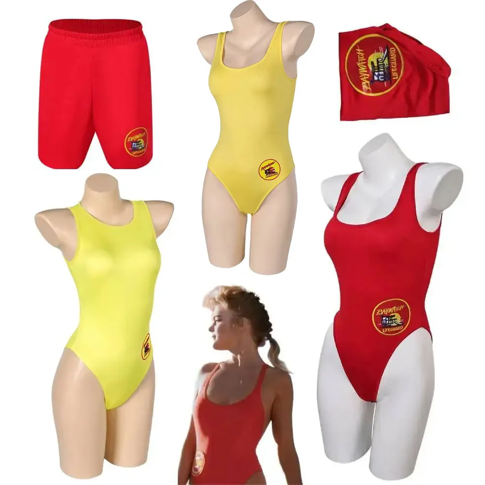 Baywatch CJ Parker cosplay plavky kostým maskovanie dievčat letná pláž nosiť plavky ženy bikiny roleplay halloween outfits