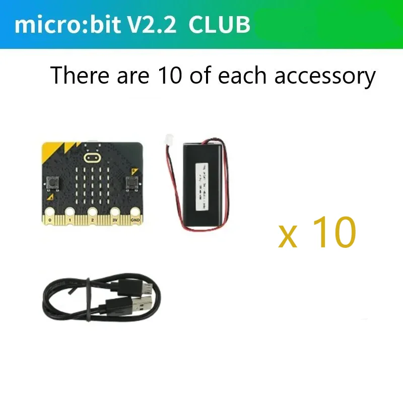 BBC Micro: Bit V2.2 Club - 10 balíkov GO Bundles