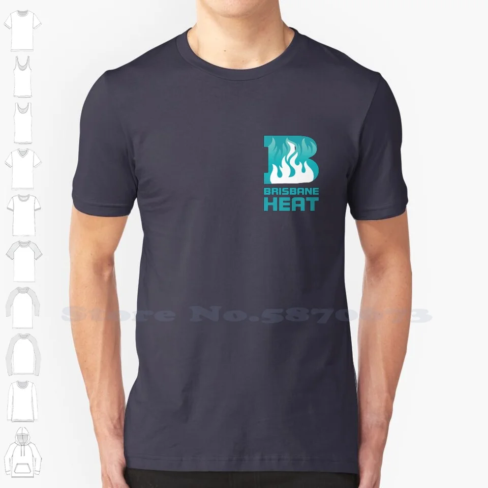 BBL Brisbane Team Custom Funny Hot Sale Trhirt Tshirt BBL Tennis Football basketbal zelená Austrália Anglicko Kriket Brisbane Heat