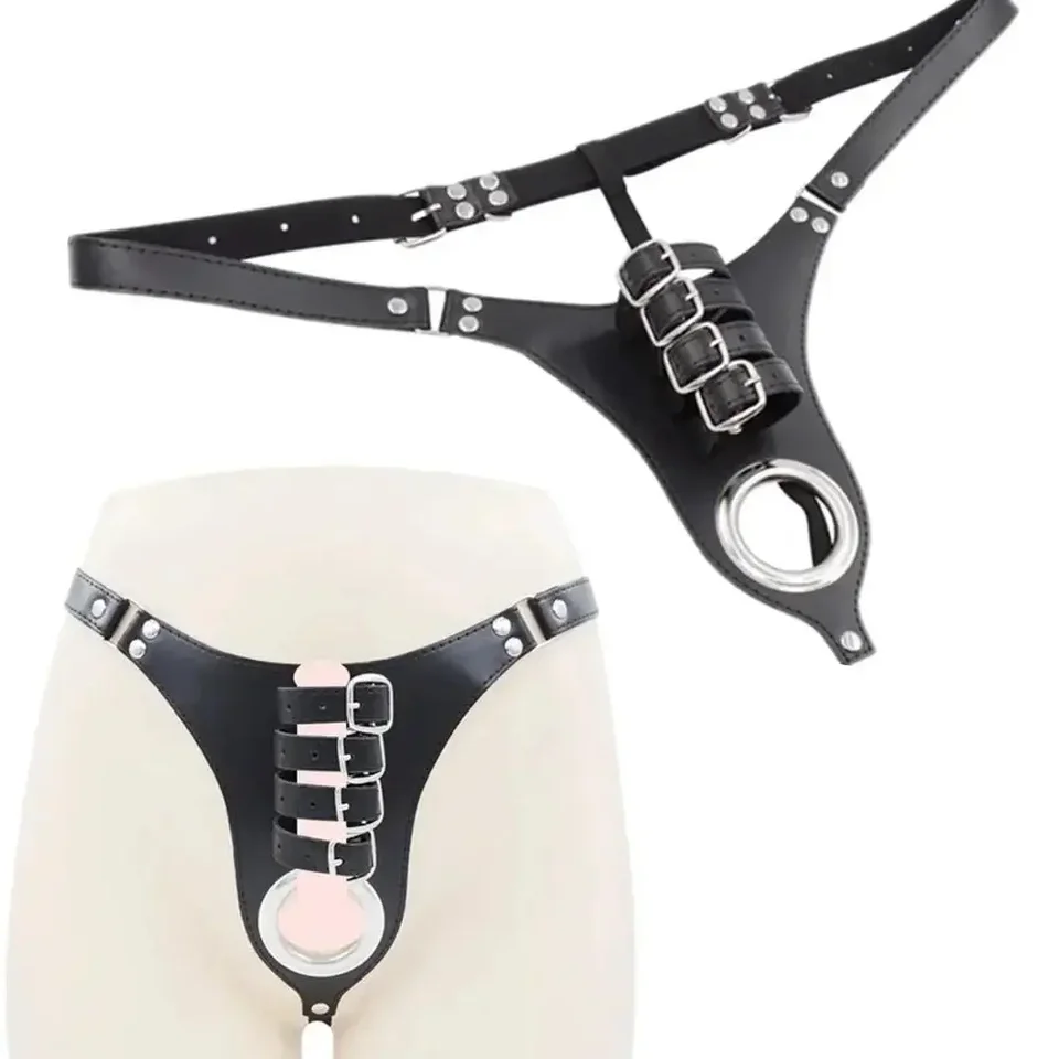 Bdsm mužský cudnosť pásov Sextoys cudnosť klietka kožená penisu na sebe nohavice penis ring ring erotická uretrálna cudnosť sexuálne hračky pre mužov