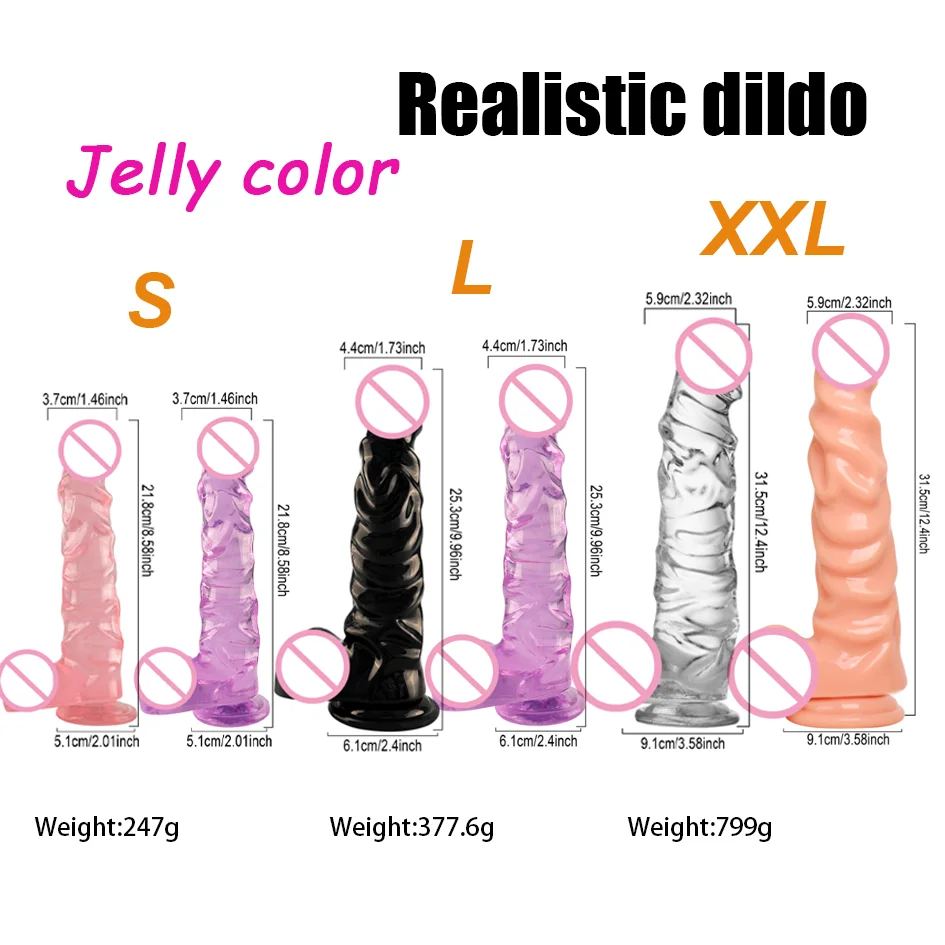 BDSM super veľký silikónový mäkký dildo pre lesbickú análnu stimuláciu G-SPOT Žena masturbácia Sex