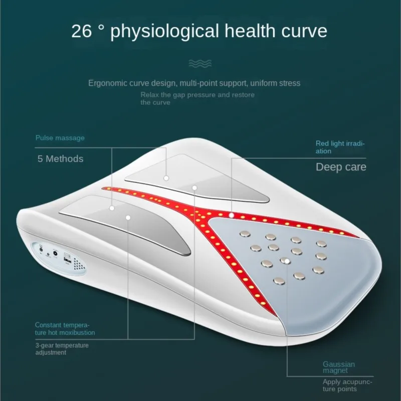 Bedrová korekcia Massager Trakčné zariadenie Lumbálne disk Domácnosť s nízkym obsahom chrbta Horúca kompresná terapia chrbtica a bedrová chrbtica