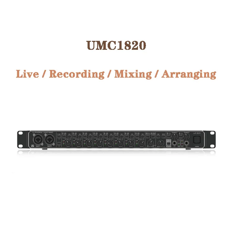 Behringer/Behringer UMC1820 18 v 20 Out Nahliadač zvukovej karty Audio procesor predzosilňovača