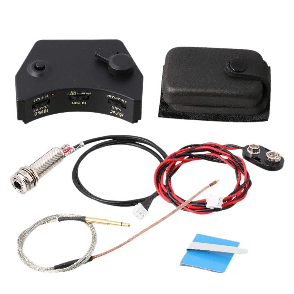 Belcat IRIS-2 Sound Ovládanie predzosilňovača Piezo Piezo Piezo Systém pre akustickú ľudovú gitaru