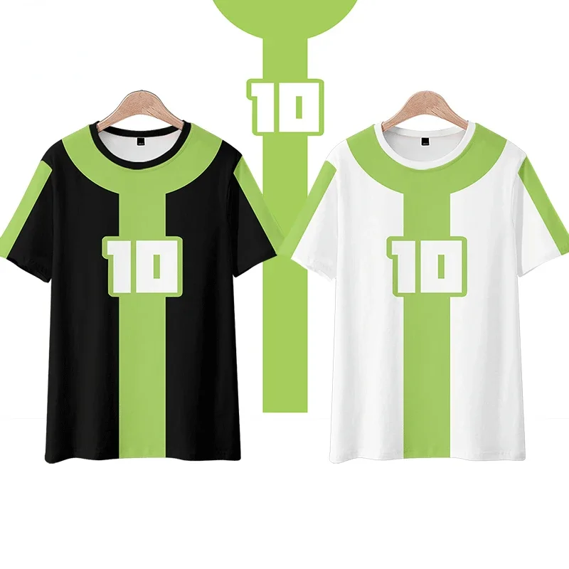 Ben10 Alien Force 3d tlač T Tričko Ženy Men Letný módny krátky rukáv Funny Tshirt Ben Tennyson Grafické odpaliská Cosplay kostým Cosplay