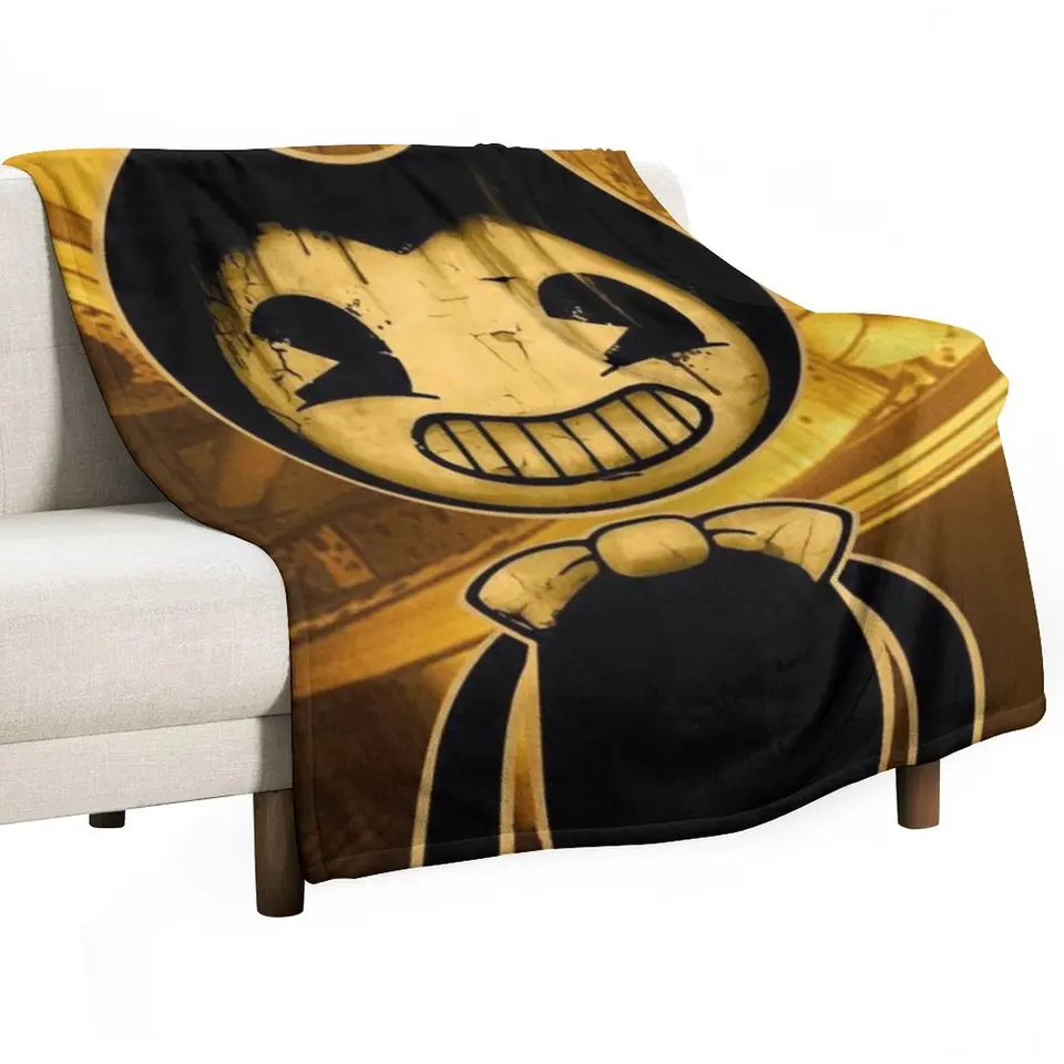 Bendy a atramentový stroj hodí dekoratívnu pohovku pohovky hádzanie pohovky Summer Beddings prikrývky
