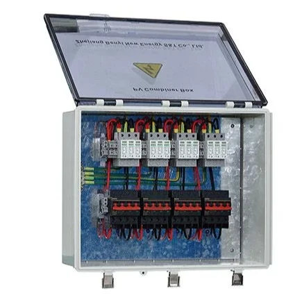 Beny DC Solar Combiner Box String Box 4 Vstup 4 Výstup vodotesný IP65 PV DC String Box