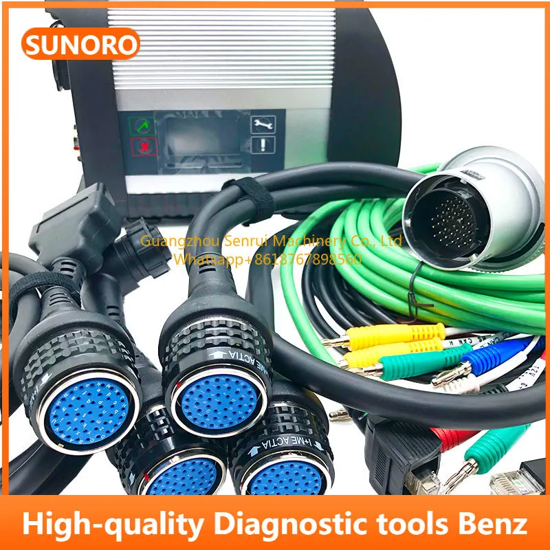 Benz MB SD Connect C4 PK C5 C6 M6 Xentry DAS WIS EPC SSD pre Benz Truck Actros AUTO Diagnostická súprava MB STAR C4 Multiplexer