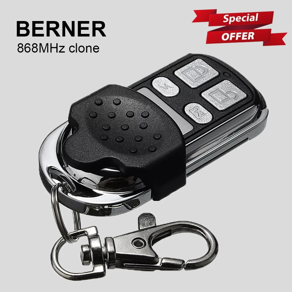 Berner 868MHz Garážové brány Garážové brány diaľkové ovládanie Berner BHS110 BHS140 BDS120 Pán