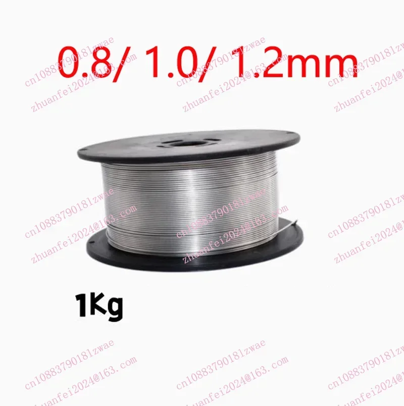 Bez plynu 316 z nehrdzavejúcej ocele drôt MIG tok jadrových drôtov 0,8 mm 1,0 mm 1 kg samostatne sliehaný bez plynového zváracieho stroja zvárač