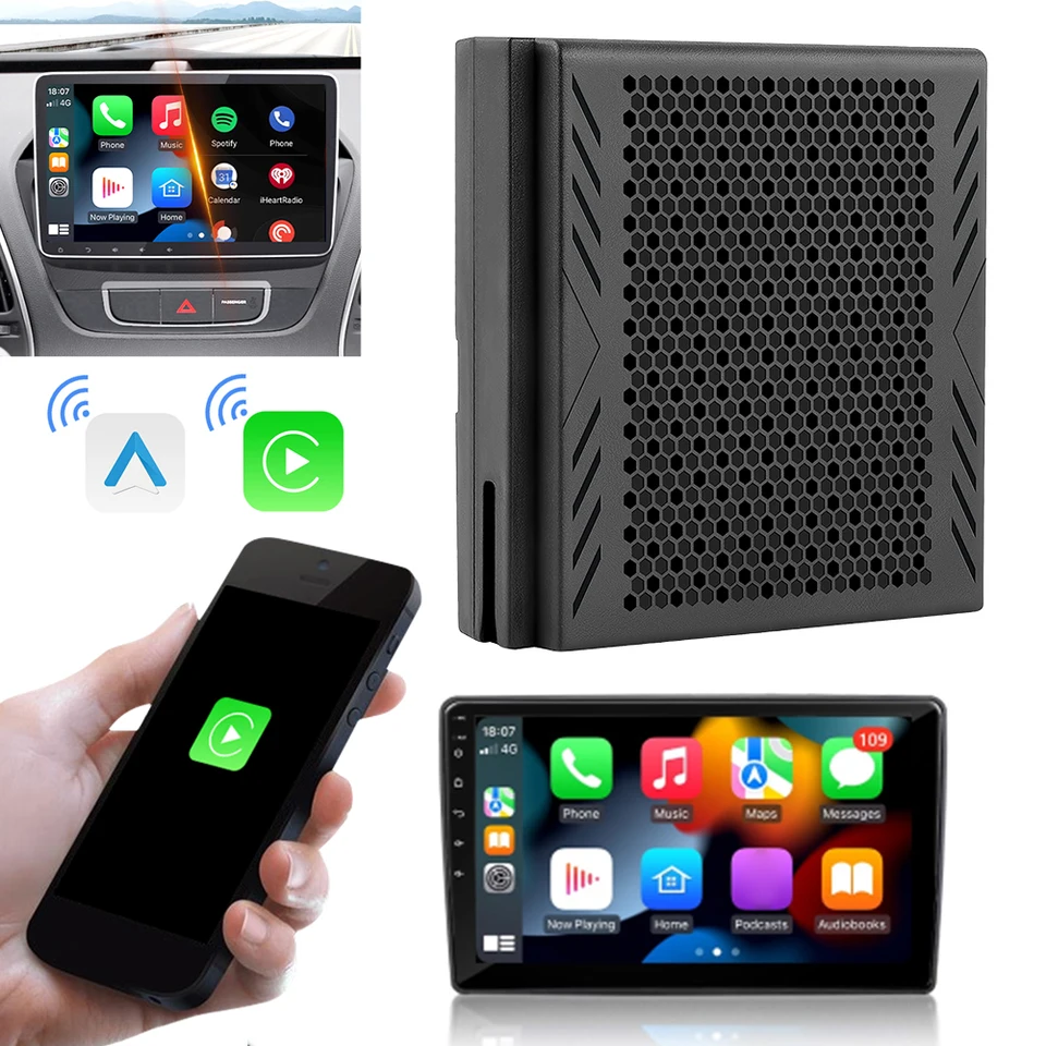 Bezdrôtová CarPlay Android Auto Decoder Plug and Play Decoder Box Mirror Link pre Mercedes Benz Abce Ml Class Cla NTG4.5