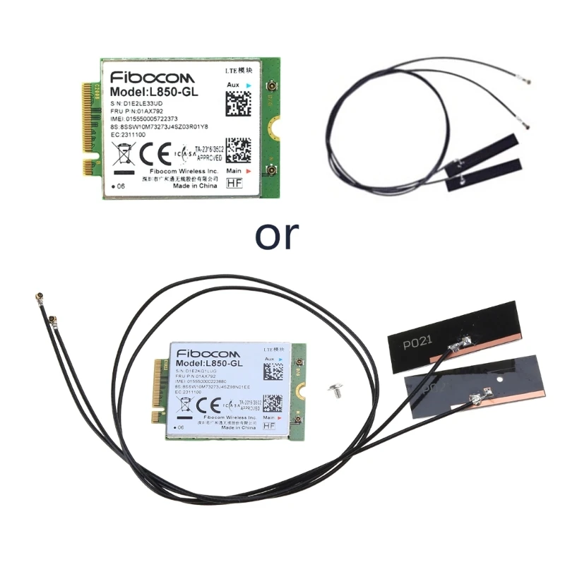 Bezdrôtová karta L850-Gl 01AX792 4G karta Wwan Modul Support LTE FDD/ LTE TDD/ WCDMA pre prenosný počítač X380 X390 L480 T480 T580