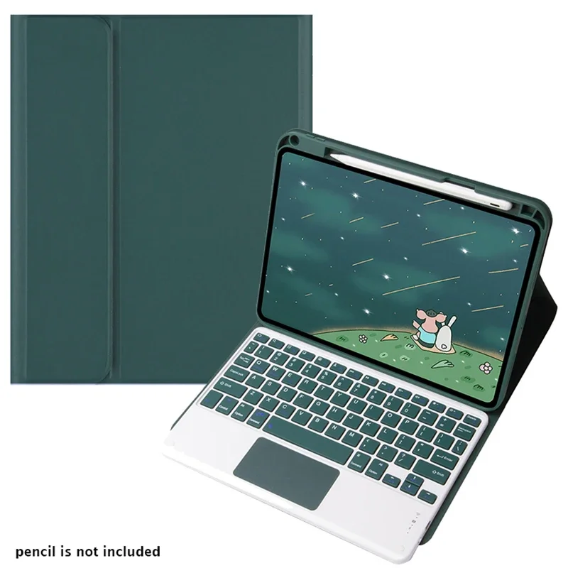 Bezdrôtová kúzla Klávesnica pre iPad Air 6. 11 2024 Španielska ruská Kórejská hebrejská arabská thajská bluetoothová klávesnica Cover Funda