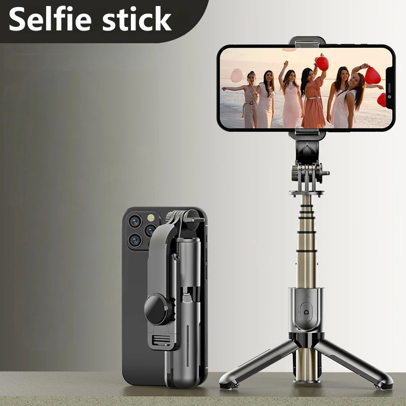 Bezdrôtová selfie palica statív stojan zložená monopod pre GoPro Action Cameas Smartphones vyvážiť stabilné snímanie naživo