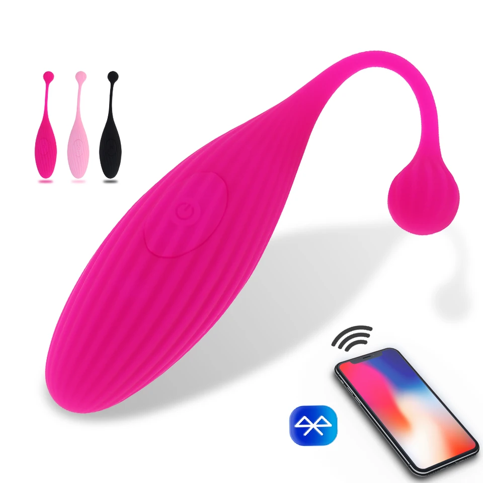 Bezdrôtové diaľkové ovládanie G-Spot Massager App Vibrátory Ženský klitorisový stimulátor Vibračné vaječné pohlavné hračky pre ženy vaginálna guľa