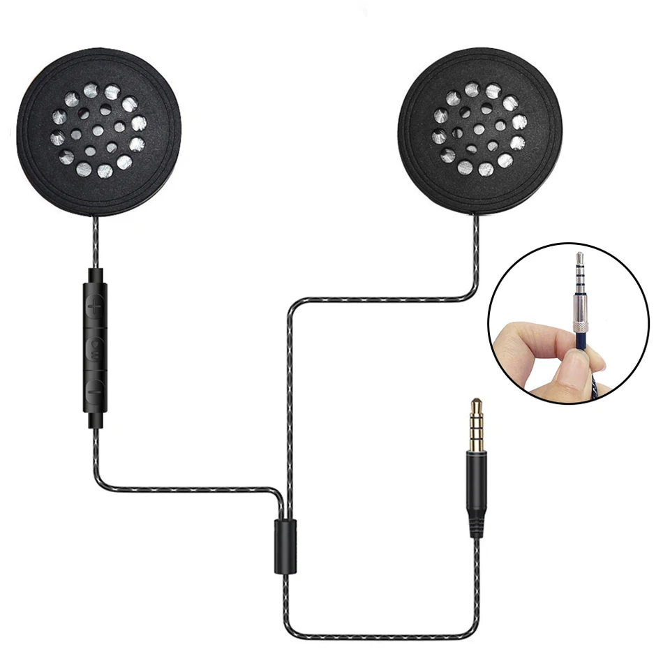 Bezdrôtové jazdecké slúchadlá Handfree Free Motorycle Helma Headset Anti-Interference Moto slúchadlá 3,5 mm port