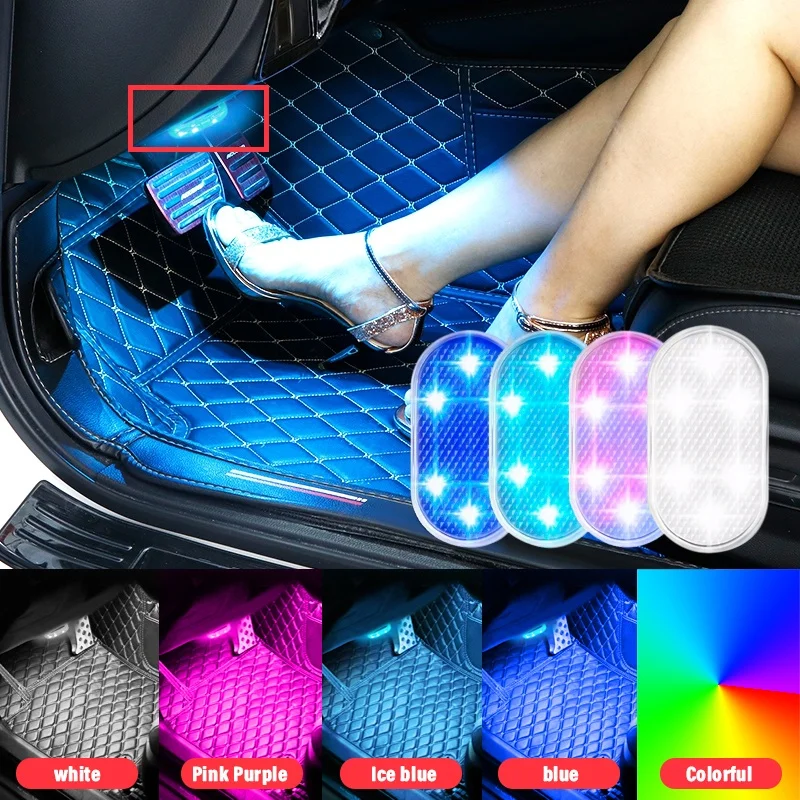 Bezdrôtové LED diódy Interiérové ​​svetlo LED žiarovka Magnetická stropná lampa Čítanie Light Svetelné dekorácie vozidla strešné magnetové osvetlenie interiéru