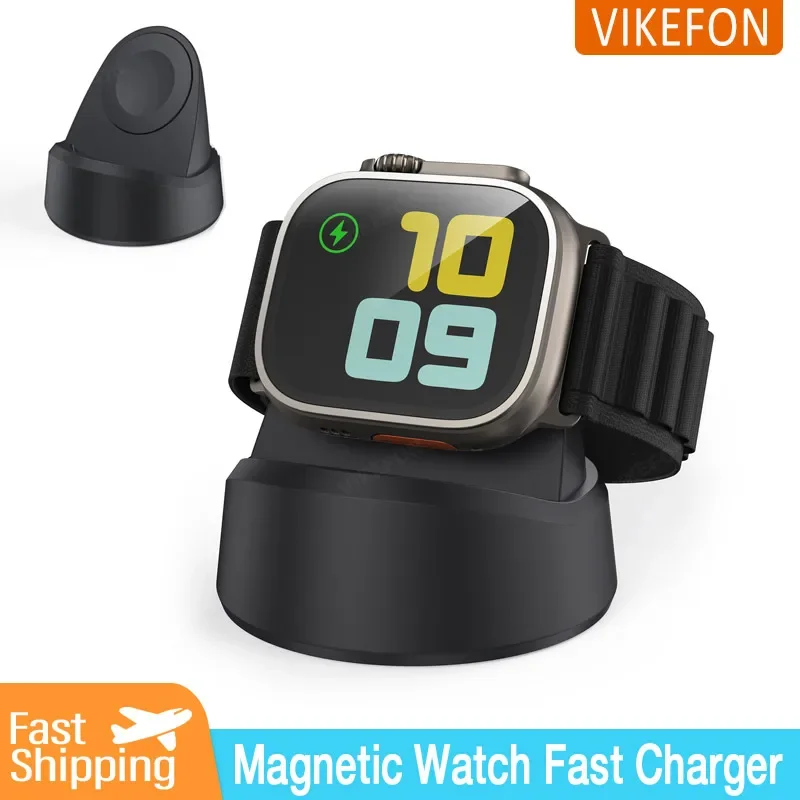 Bezdrôtové magnetické hodinky nabíjačku pre Apple Watch 9 8 7 6 5 4 3 SE 2 Ultra Dock Adapter Prenosná USB Rýchle nabíjačka