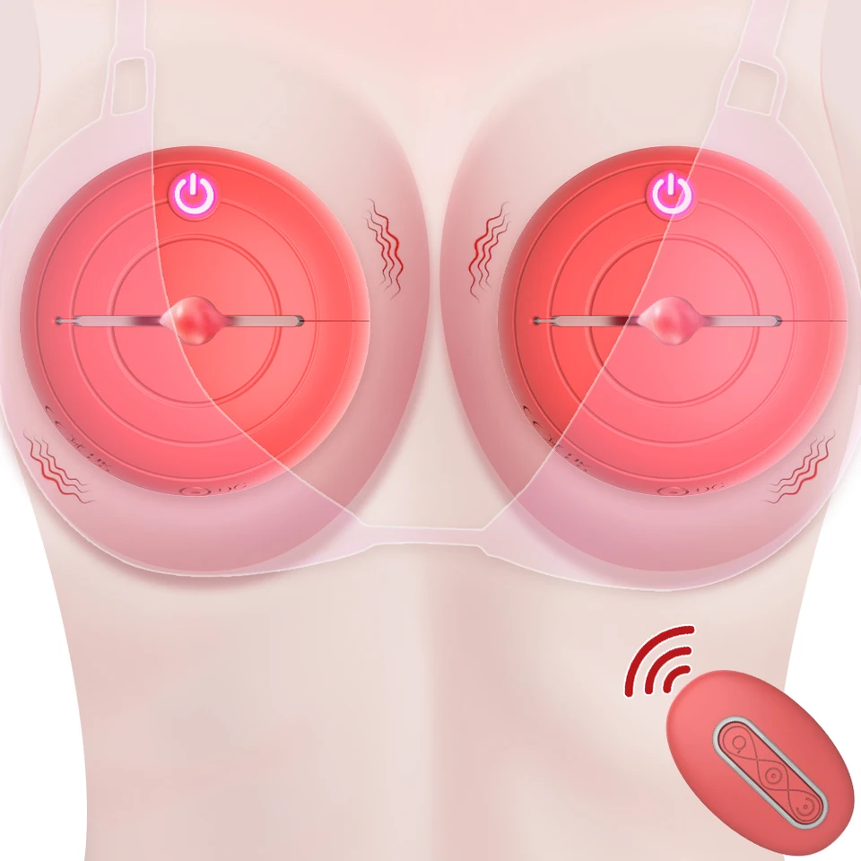 Bezdrôtové ovládacie prvky svorky Massager Vibrator nastaviteľné bradavky Stimulácia stimulácie hračky pre pár dospelých žien potešenie hračky