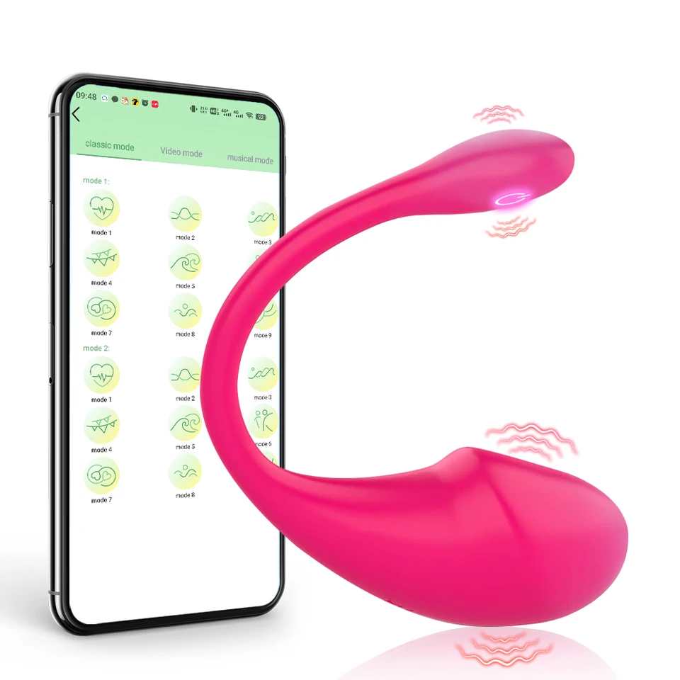 Bezdrôtové ovládacie vibrátor aplikácie diaľkové ovládanie dildo nohavičky nosia vibračné vajíčko G Spot Clitors Stimulátor Maságer sexuálne hračky pre ženy