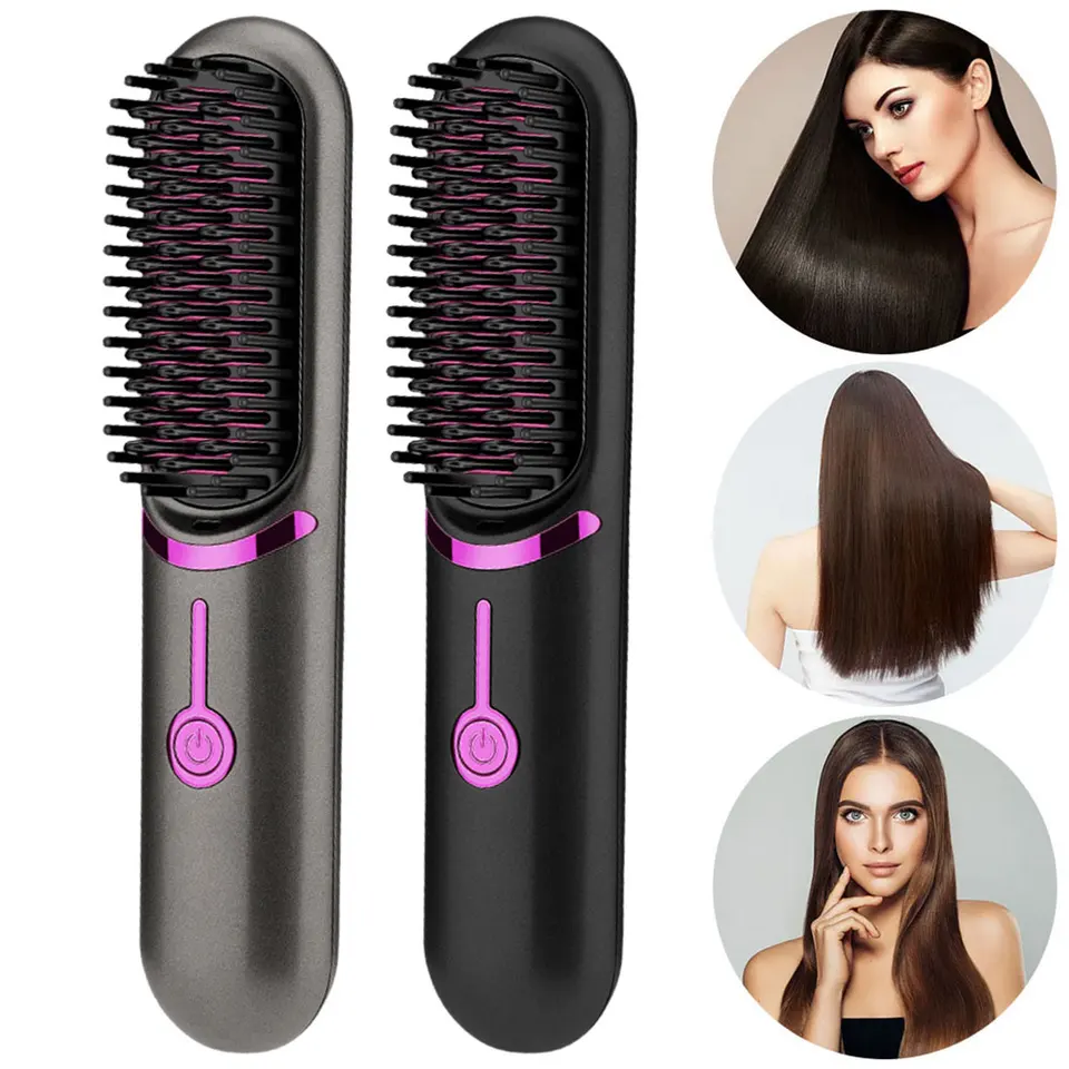 Bezdrôtové priamočiary USB nabíjanie USB nabíjanie bezdrôtových priamych vlasov 3 TEMP SETKÁCIE ZARIADENIE VLASTNÉHO KELTA KOSTAJTE PRE ÚVOROVÝ SALON SALON