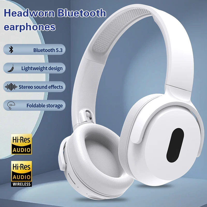 Bezdrôtové slúchadlá Bluetooth 5.3 Outdoor Sports hluk, ktorý sa zaoberá mikrofónom cez uši, skladacie slúchadlá headset pre Xiaomi