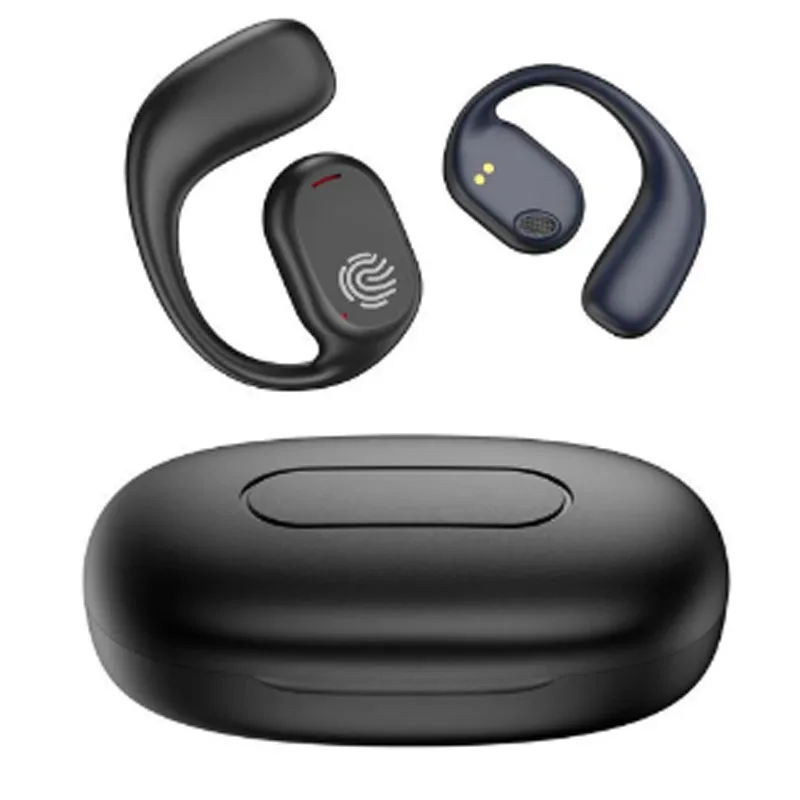 Bezdrôtové slúchadlá Bluetooth s LED displejom 9D stereo dotyk Control Suars Sports Headset pre Motorola BlackView BV5200 Pro