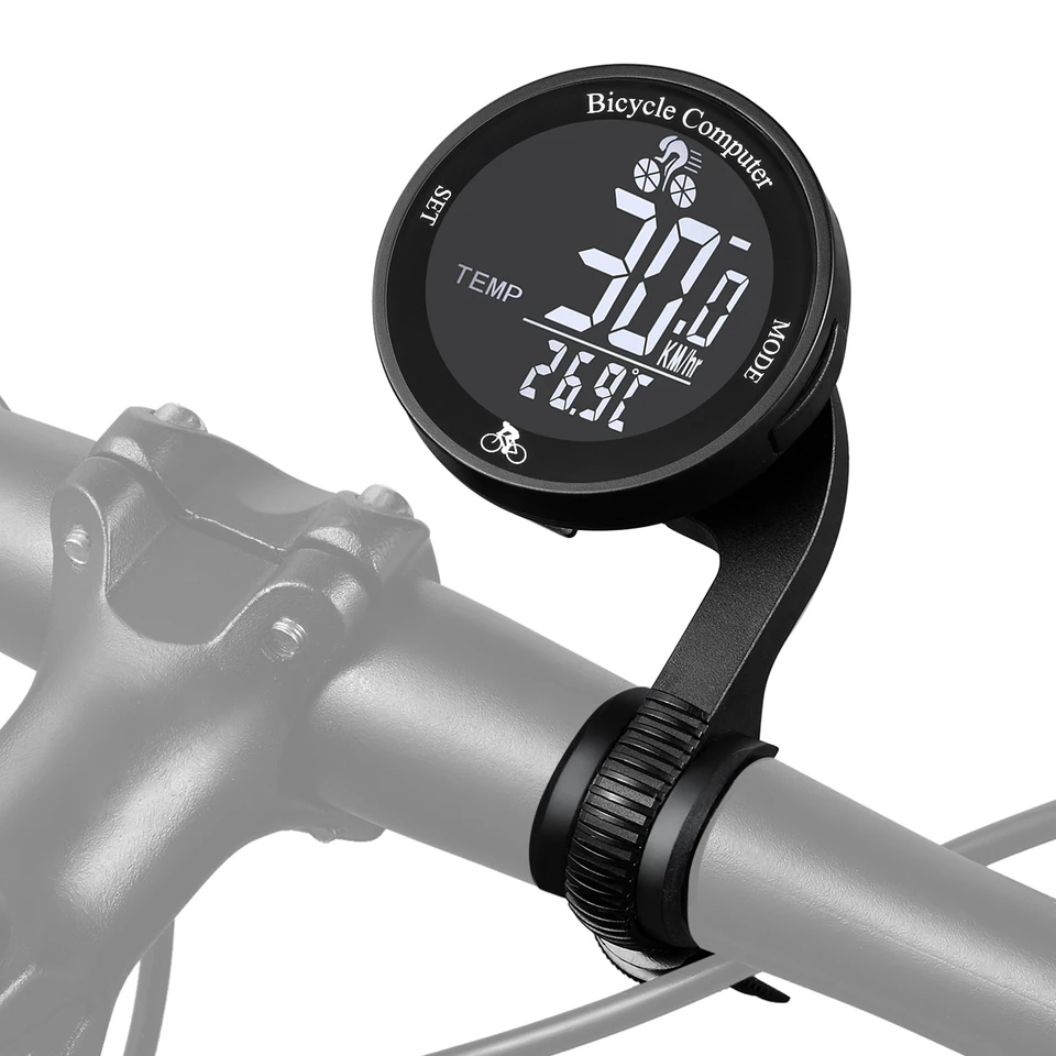 Bezdrôtový bicykel počítač vodotesný bicykel kilometer Multifunkčný LCD obrazovku cyklistický rýchlomer rýchlostný merač horských bicyklov