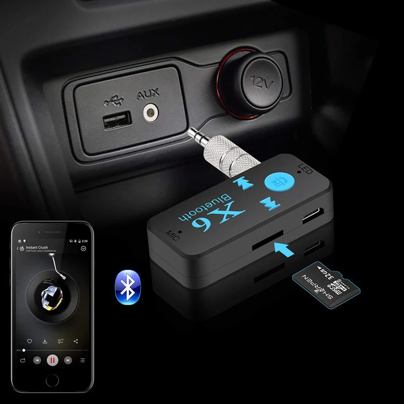 Bezdrôtový bluetooth zvukový prijímač pre Mini One Cooper Countryman Clubman Paman Roadster R50 R52 R53 R55 R56 R57 R58 R60 R61