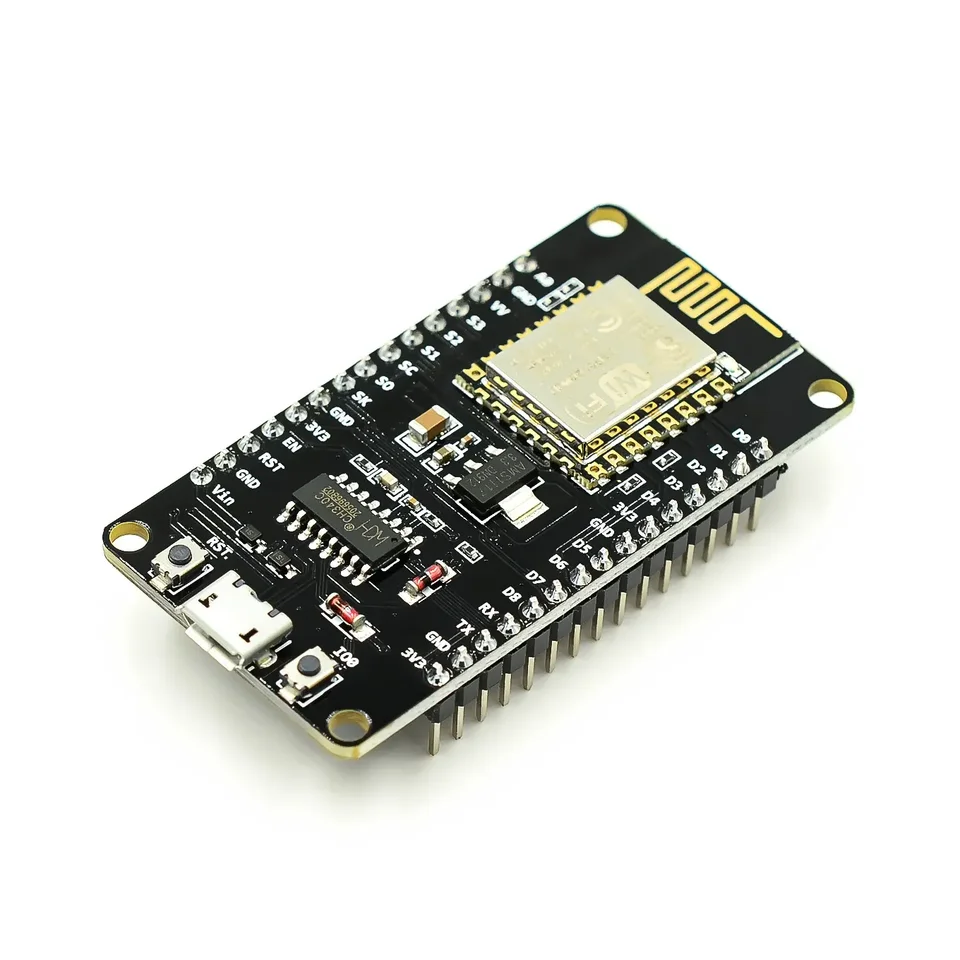 Bezdrôtový modul nodemcu V3 CH340 LUA WiFi Internet of Things Development Board ESP8266 s anténou PCB a USB port pre Arduino