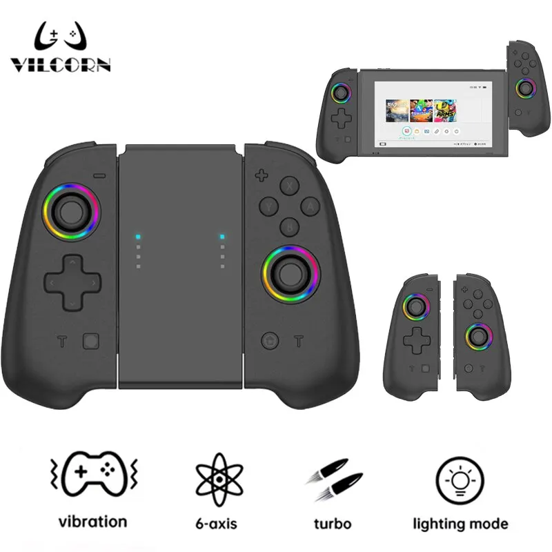 Bezdrôtový radič JoyPad L / R pre Nintendo Switch / OLED Lite Automatické prebudenie gamepadov Joysticks