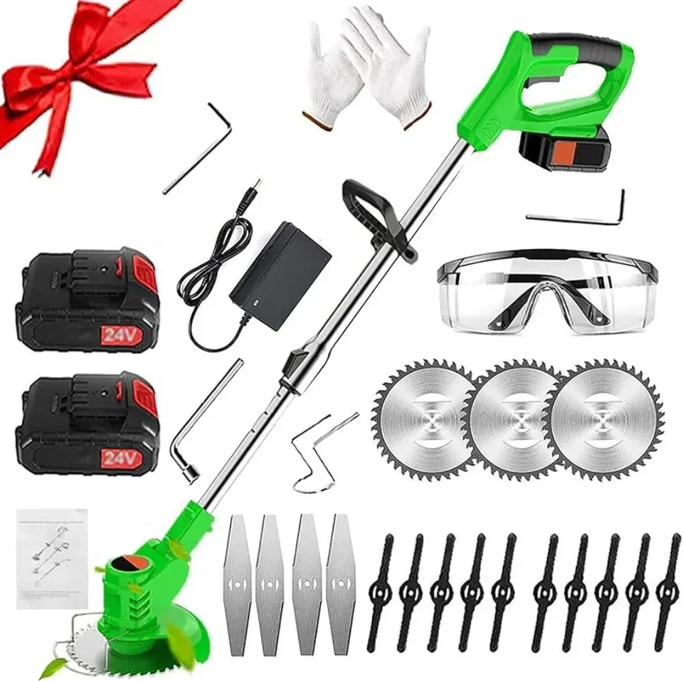 Bezdrôtový strunové zastrihávače elektrické buriny Eater Battery napájané 24V Wacker Wacker 3-v-1 striha