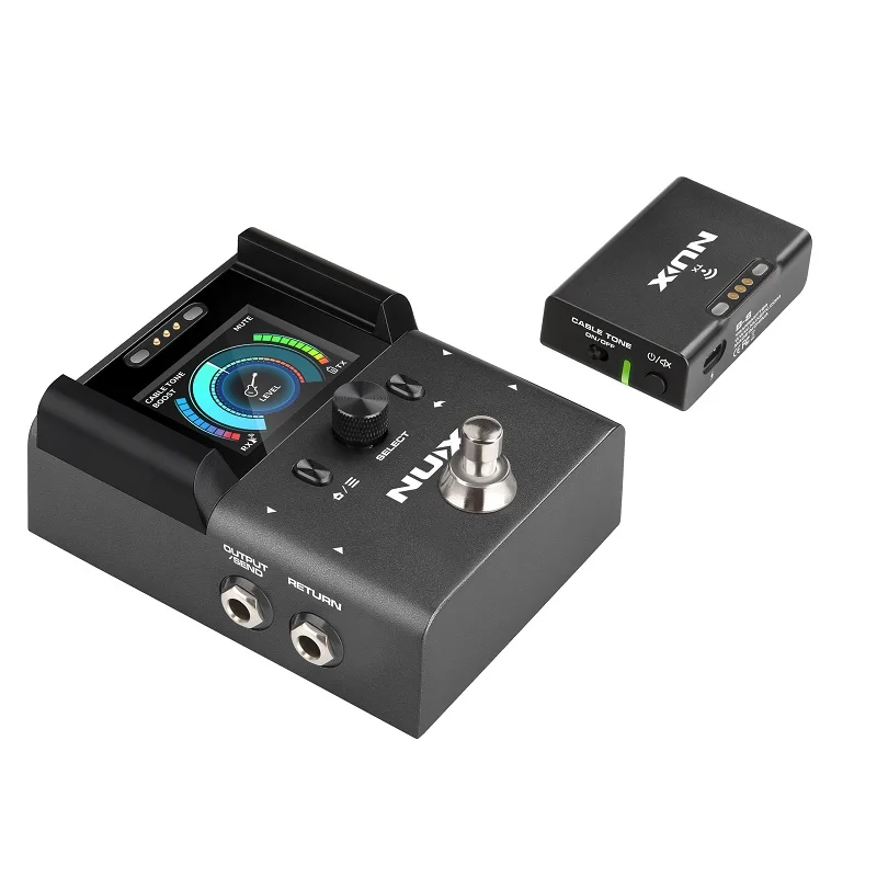 Bezdrôtový systém NUX pre elektrickú gitaru, elektrickú akustickú gitaru, basovú gitaru, rôzne nástroje s elektronickými snímačmi B-8