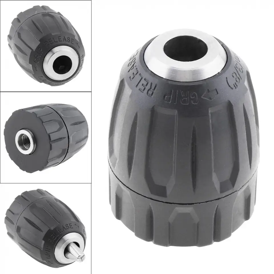 Bezkľúčové kovové vŕtačky Chucks Air / Electric / Breadless 1/32 - 3 / 8in 24 UNF 0,8 - 10 mm rýchle