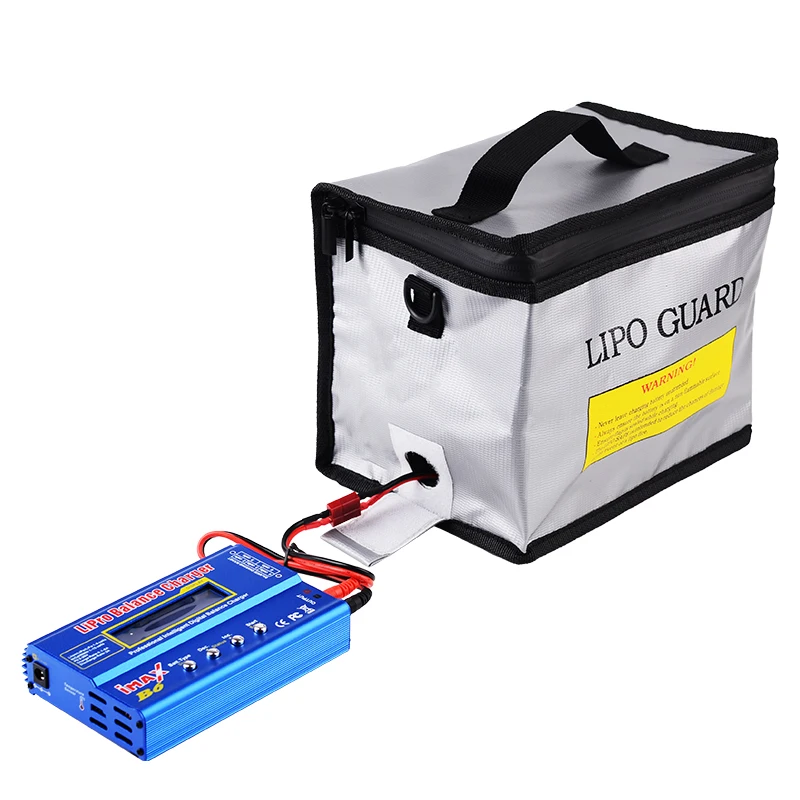Bezpečnosť batérie LiPo 215 * 145 * 165 mm Oheň a výbuch odolné vrecko RC LiP Battery Chránku bezpečné prenosné skladovanie HA