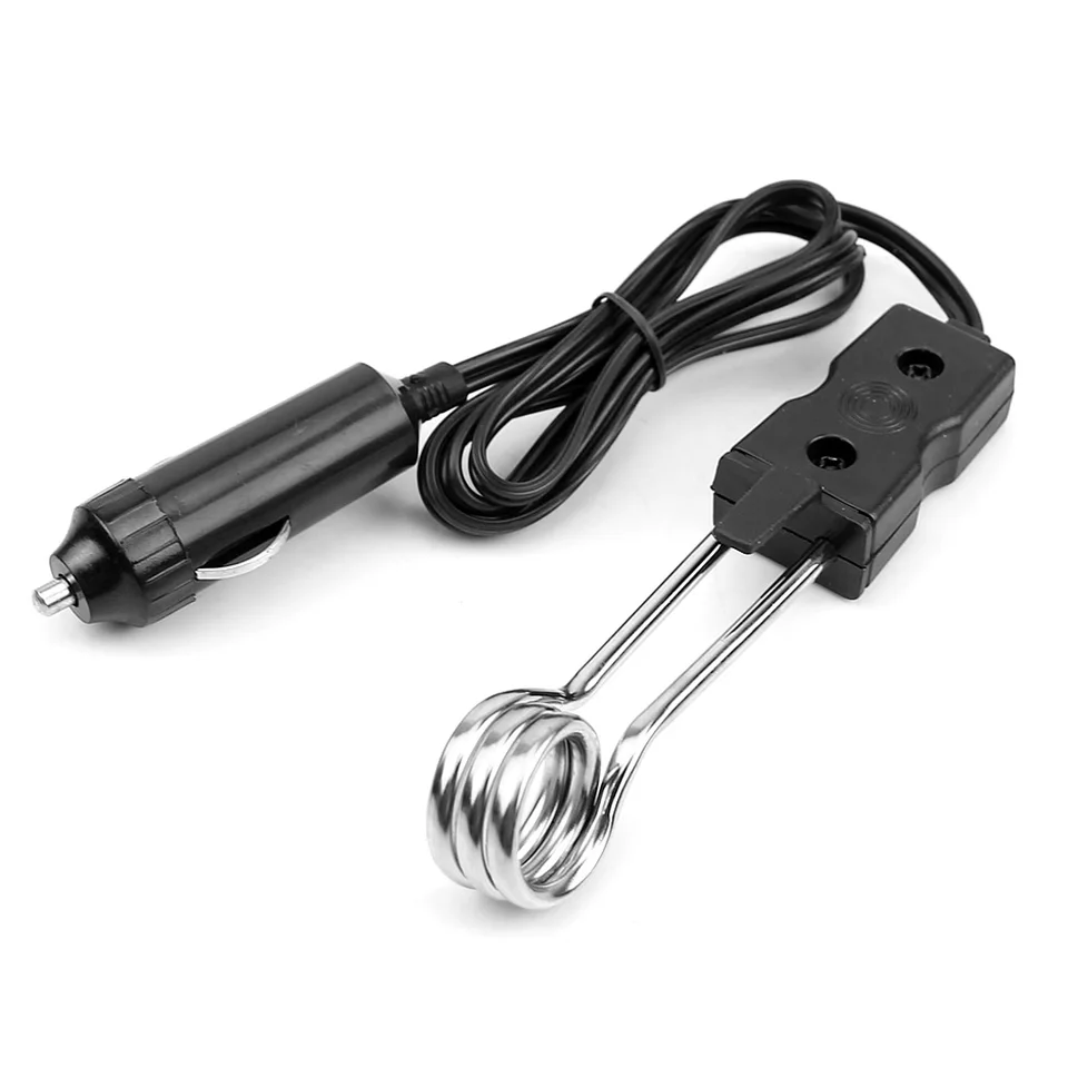 Bezpečné prenosné 12 V ponorenia automobilu Automatické elektrické čajové ohrievač kávovej vody