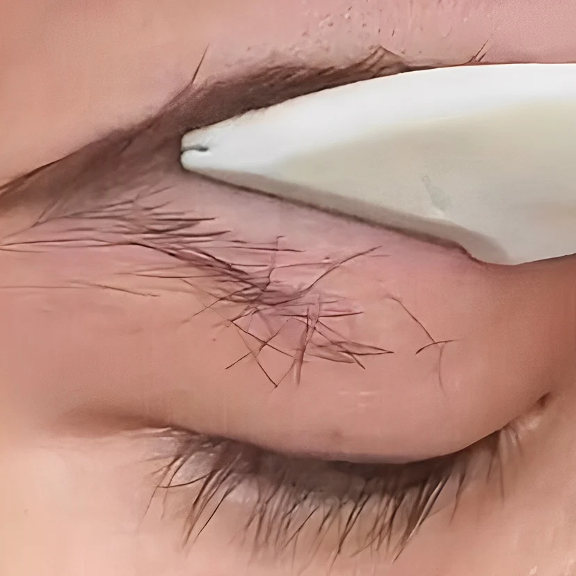 Bezpečné skladacie obočie Orezávanie noža Anti-Scratch Prenosný bricial bricial obočie Blade Blade Shaver Beauty-up orezávanie Nástroje