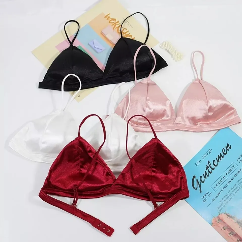 Bezšvové ženy podprsenky nové krásy zadný polyester Push Up Bralette hlboko v tvare priedušnej trubice top